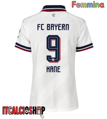 Bayern Munich Harry Kane #9 Seconda Maglia Femmina 2026-27 Manica Corta